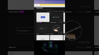 UI elements with the code