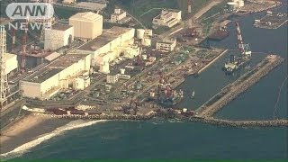 東電、福島第一原発で汚染水くみ上げ開始（13/08/15）