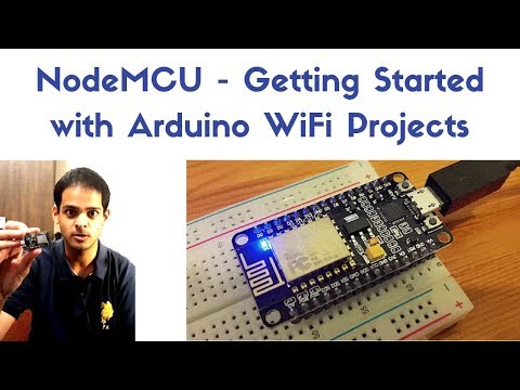 A step by step tutorial to get started with programming Arduino WiFi projects with ESP8266 NodeMCU