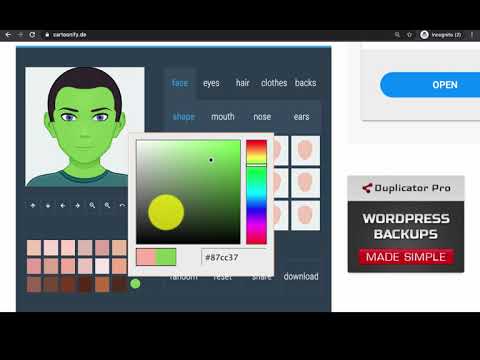 Primary 1 Password Create an Online Avatar