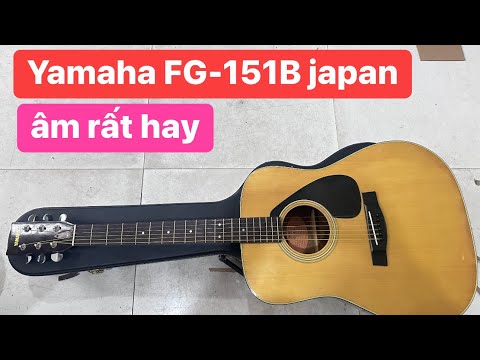 Đàn guitar Yamaha FG-151B japan âm rất hay. Giá: 2 triệu . guitar yamaha, guitar nhật 0936057750