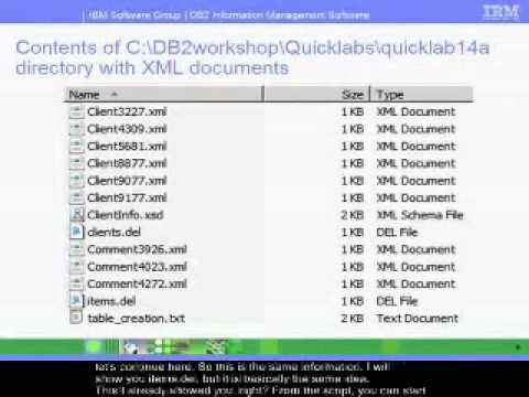 Chapter 11(2) - Inserting XML into the database