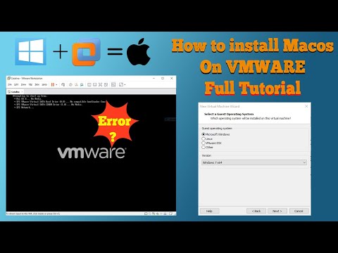 How To Install MacOs On Vmware Workstation Pro 15.5 On Windows 10 2020 Full Tutorial