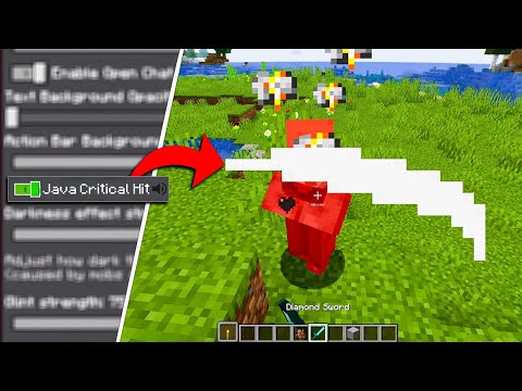 🔥Java CRITICAL HIT Sounds Resource Pack For MCPE 1.21+🚀
