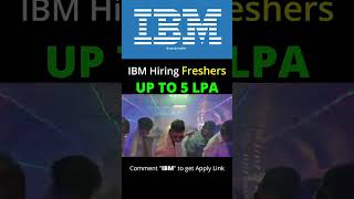 IBM Hiring Freshers For Associate System Engineer