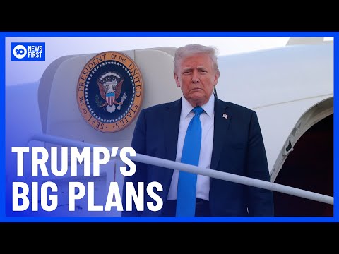 Donald Trump Announces Plans To Tariff Movies And Reopen Alcatraz | 10 News First