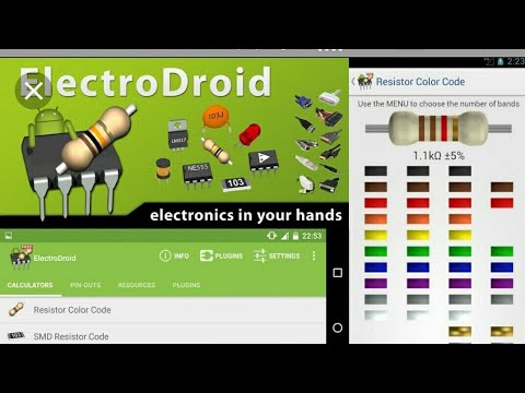 Smd resistor Value Calculator Electrodroid App