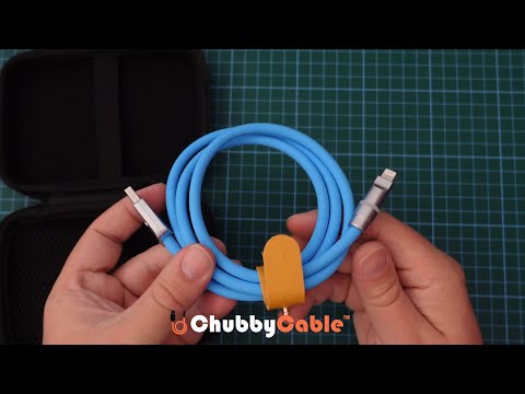 "Neon Chubby" Fast Charge Cable With Smart Light: Fast Charging Cable