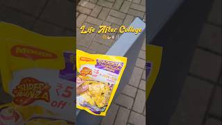 Life After College🍜🍴#collegelife #viralshorts #jugraafiya #minivlog