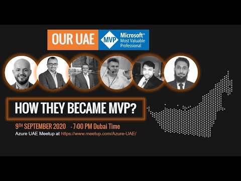 How To Become Microsoft MVP - UAE MVP Meetup 2020