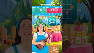 Play Happy Birthday in French on the ukulele #music #learning #tutorial #chords #beginner