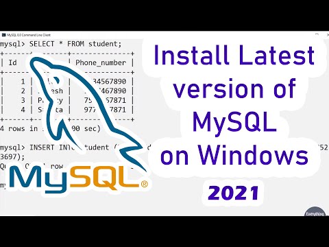 How to Install the latest version of MySQL to run SQL queries on Computer. 100% working guarantee!