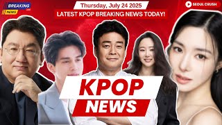 BLACKPINK Record Breaking, HYBE Police Raid, IVE August Comeback | Kpop News - July 24, 2025