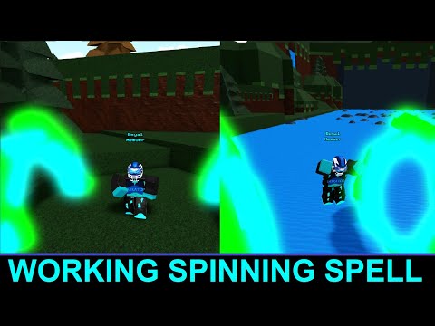 WORKING SPINNING SPELL | Build a Boat For Treasure | Roblox