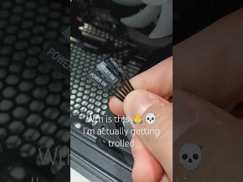 how 😭🙏 #ytshorts #pcgaming #gamingpcbuild #pcmasterrace #wthmoments #pccases #pcsetup