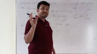 Q.6 Exercise 7.1 Chapter 7 Coordinate Geometry  Class 10 Math NCERT 2023 - 24
