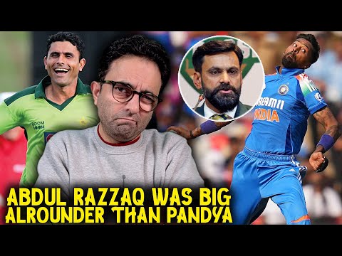 Abdul Razzaq was a bigger all rounder than Hardik Pandya says Mohammad Hafeez