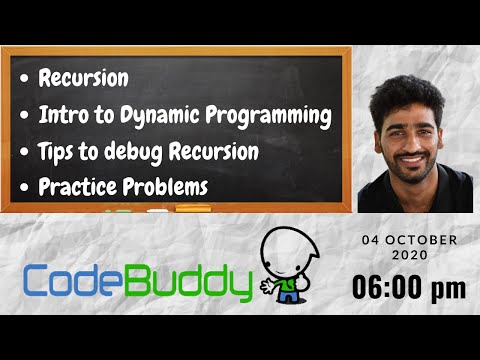 Dynamic Programming : Recursion | Introduction to DP (Session #1)
