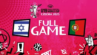 Round of 16 | Israel v Portugal | Full Basketball Game | FIBA U19 Women's Basketball World Cup 2025