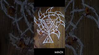 Chakram Kolam for Chakrathazhvar – Powerful Prayer Design | Simply Maami