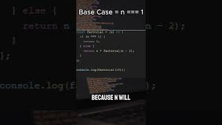 When Recursion Goes Wrong 😬 (Infinite Loop Example) | #shortsvideo #shorts