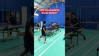Cara spin keras mematikan  #tenismeja #tabletennis #pingpong #gorproject #agamrinjani #wtt #malong