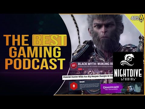 Black Myth WuKong Reviews, XBOX Games to PS5, Nightdive Stephen Kick Guest, Best gaming podcast 485