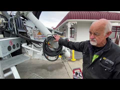 CPENZ’s walk around Manawatu Concrete Pumping’s new Putzmeister BSF 38-5.16H