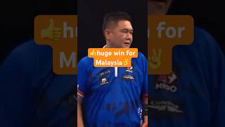 WOW: Malaysia destroys Denmark❤️World Cup od Darts 🤩Dart #shorts #darts