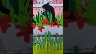 beautiful handmade 3D card #cardmaking #3dcard #beautifulcard #viralshort #short