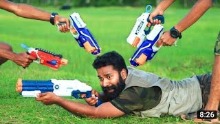 M4 TECH BLOOPERS #9 | NerfBattleWar Begins |Xshot PlasticExcelVigilante| M4 TECH | #M4TECH #shorts