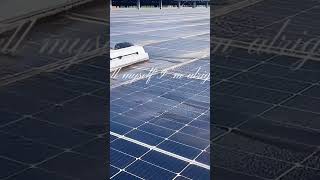 Zelv X7 Solar panels cleaning robot #Solarcleaning #Solarrobot