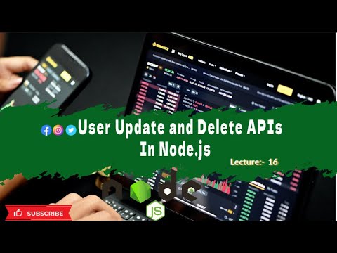 User Update and Delete APIs in #nodejs  #Codingsstudio #webdevelopment  #backenddevelopment  #js