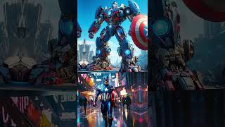 AVENGERS but robot transformers - VENGERS 🔥 All Characters (marvel & DC) 2025 🌟 #imagineai