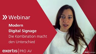 Modern Digital Signage – Die Kombination macht den Unterschied