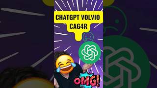 Chatgpt 🤖 volvió cag4r😩 mira lo que me invento