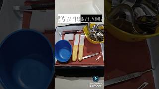 BDS 1st year Essentials || Instruments needed for BDS 1st year 🧚‍♂️🌈
