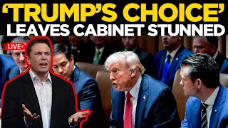 LIVE | Trump Appoints Elon Musk? Cabinet Shocked by Bold Move | Elon Musk | US News Breaking Now