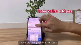 USB Bitcoins Miner Solo Lucky Miner LV03 Lottery Crypto Miner 2.4G WiFi 74KH 1W Operation Steps