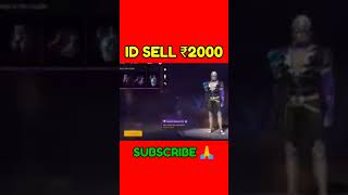 FREE FIRE ID SELL TODAY || #ffidsell #idsell #freefireidforsell #shorts