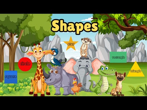 Shapes Adventure: Jungle Fun with Shapes!