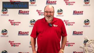 When you buy from Giant Recreation World you are changing a life!