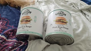 Amazon Prep Up Augason Farms Black Bean Burger Mix - Disabled and Prepping