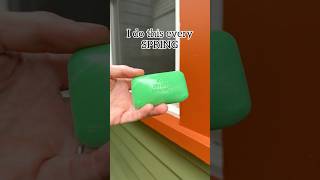 Rub Irish Spring soap on window sill to deter bugs and rodents. #pestcontrol #soap #tips  #hacks