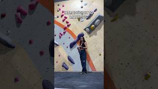 This boulder is a great example of beginner friendly mantle for new climbers to practice! #climb