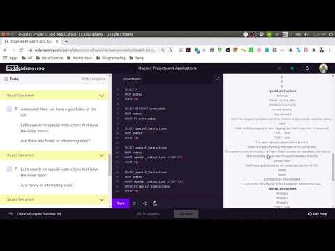 Solving SQL Hands On Project -Basic Level- Part 3 - Codecademy