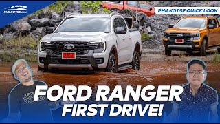 2023 Ford Ranger First Drive (We Flew to Thailand!) - Philkotse Quick Look (w/ English Subtitles)