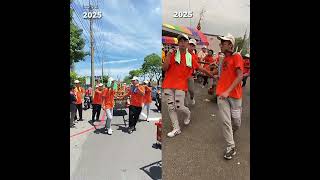 以前VS現在2025.6.1  慈元太子會 慶贊 彰化中庄碑 八堡圳 福德正神 賜福平安遶境 #大村慈元堂 #秀水廣濟會 #福興九賢宮 #溪洲親友 #玄興轎伕
