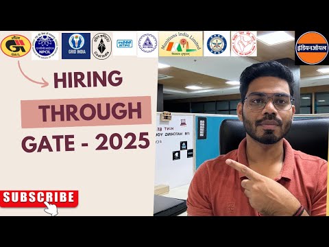 Hiring Through Gate 2025 | #psu #gate2025 #gate #iit #iocl #ongc #ntpc #trendingvedio #viralvideo