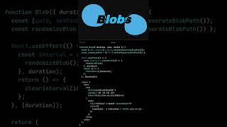 #coding blob background animation with #css and #javascript